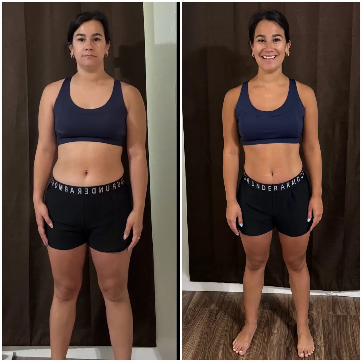 Katelyn before and after